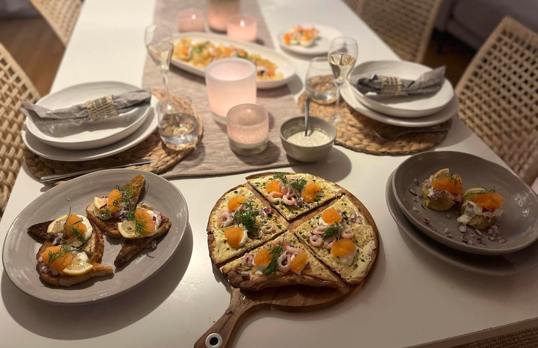 Inspiration och recept med löjrom