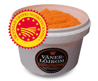 Vänerlöjrom är löjrom med skyddad ursprungsbeteckning